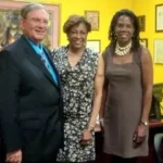 From left to right: Joseph Noto, Esq., Sen. Cunningham, and Valerie Brown, Esq.