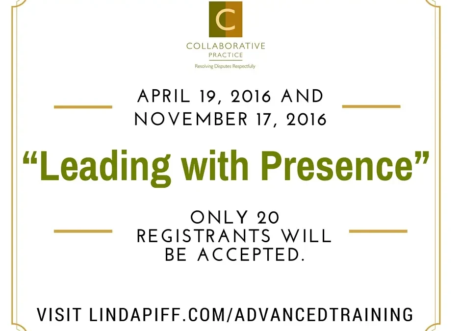 Leading with Presence