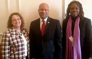 Joanne Nadell meets with Asm. Benji Wimberly