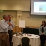 Speaker Ron Ousky during New Jersey Council of Collaborative Practice Groups’s 2018 annual meeting at Forsgate Country Club in Jamesburg, New Jersey